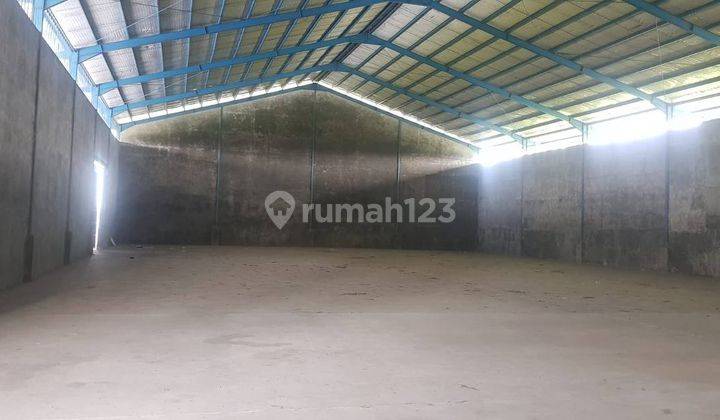 Disewakan Gudang dan Tanah Nol Jalan Raya Prambon Sidoarjo 1
