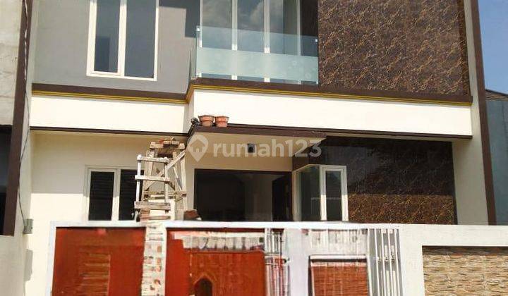 Rumah minimalis modern baru gress 2 lantai siap huni rungkut 1