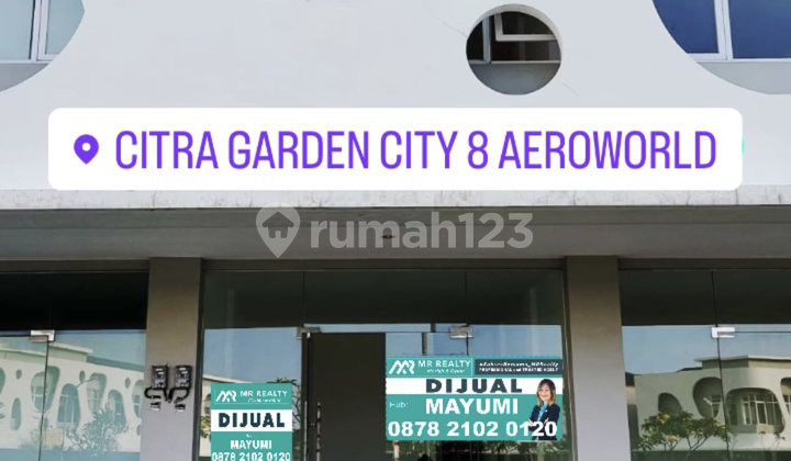 Ruko Aero Bliss Citra 8 Brand New Ruko di Citra Garden