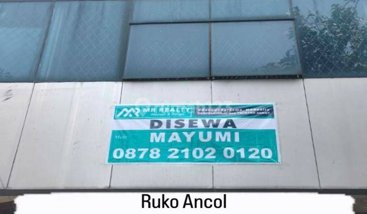 Disewakan Ruko Ancol 4x15, 4 Lantai Cocok Untuk Gudang 1