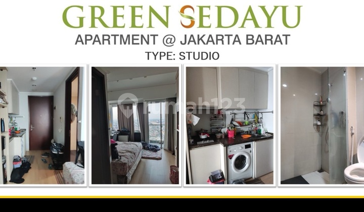 Dijual Apartemen Studio Green Sedayu Jakarta Barat 2