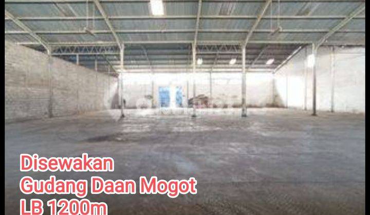 Disewakan Gudang Daan Mogot Lb 1200m 1