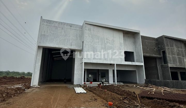 Dijual gudang gandeng di kawasan pergudangan Blessindo Legok, Tangerang lokasi strategis dekat ke pintu tol