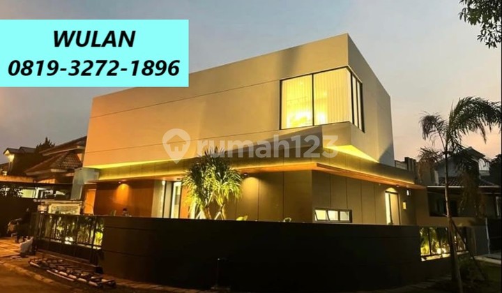 Hook House Luxurious Design Fully Furnished in Kencana Loka Cluster RN-17301