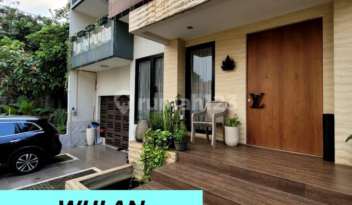 Rumah Semi Furnished 2 Lantai Modern Mewah di Kebayoran Bintaro Gb-16803 2