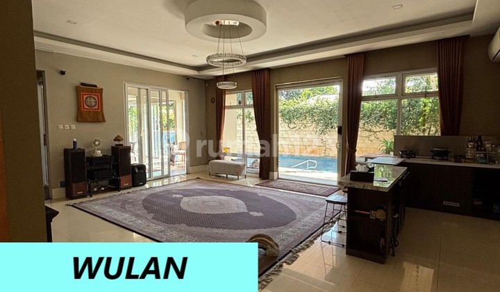 Rumah Mewah Fully Furnished dg Swimming Pool di Bintaro Jaksel PU-17352