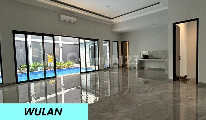 Rumah Mewah Dg Kolam Renang Pribadi di Cluster Mertilang Bintaro Ut-17822