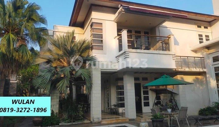 Dijual Bu Rumah Super Mewah Dg Swimming Pool di River Park Bintaro Fm-16434