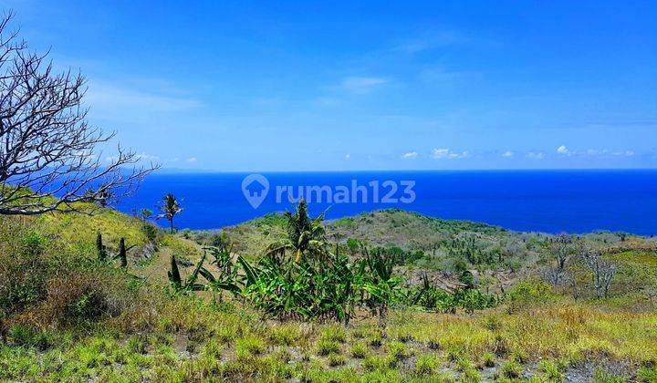 Tanah Strategis View Laut di Nusa Penida Bali 1