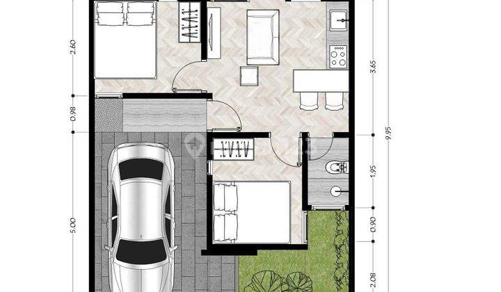 1 Unit Rumah Pesan Bangun Murah SHM Di Colomadu Karanganyar 2