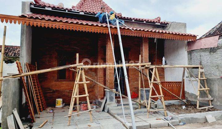 Rumah Cantik Unik Model Joglo Finishing Dekat Ihs  1