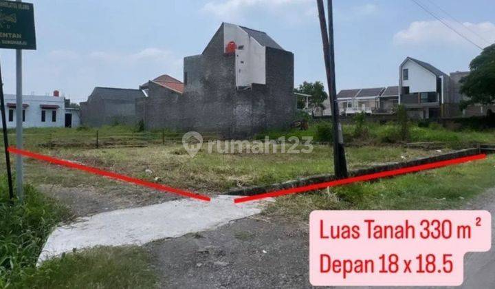 Tanah Ideal Siap Bangun Posisi Hook Cocok Untuk Hunian  1