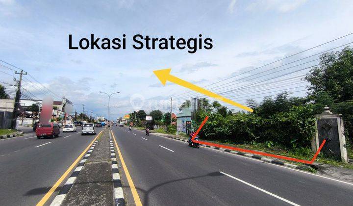 Tanah Strategis Pinggir Jalan Ramai Cocok Untuk Usaha  1