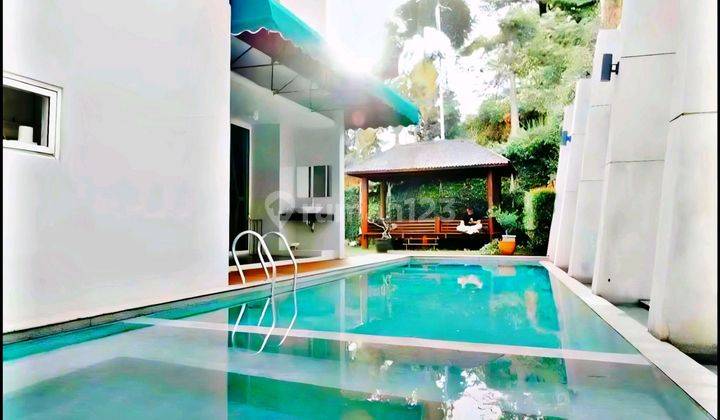 Citra Green Dago - Bangunan Minimalis Full Furnished Dengan Swimpool Siap Huni ( Harga Nego ) 1