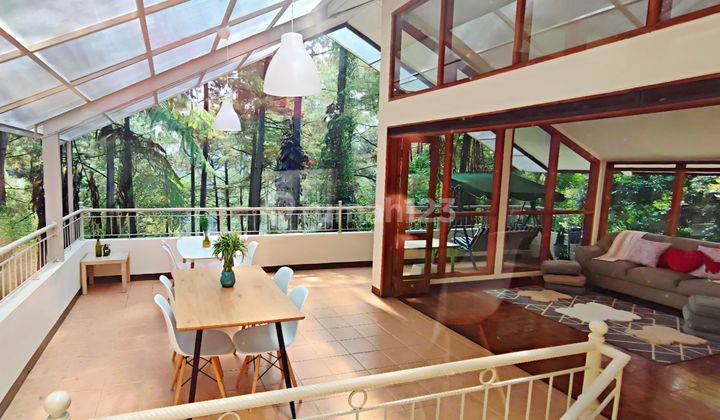 Villa Dago Pakar Bandung - Bangunan Minimalis Halaman Luas Full Furnished Siap Huni ( Harga Nego ) 1