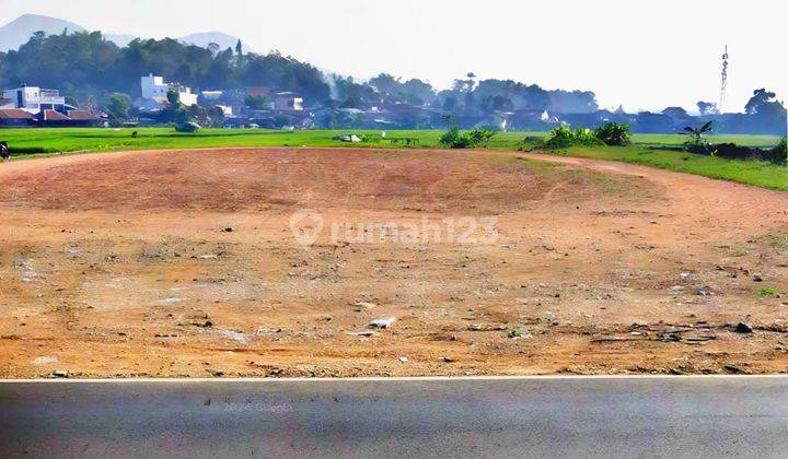 Tanah Mainroad Soreang Siap Bangun - Cocok Untuk Gudang Atau Spbu ( Harga Nego ) 1