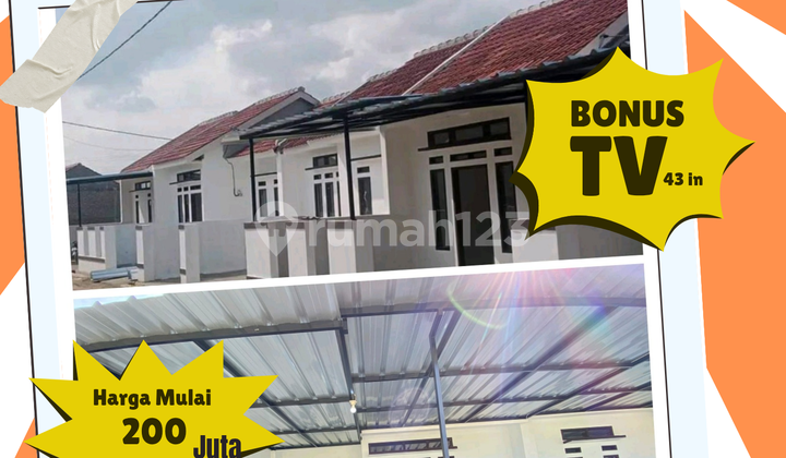 House Ready to Occupy and Ready to Build with Free Design in South Bandung