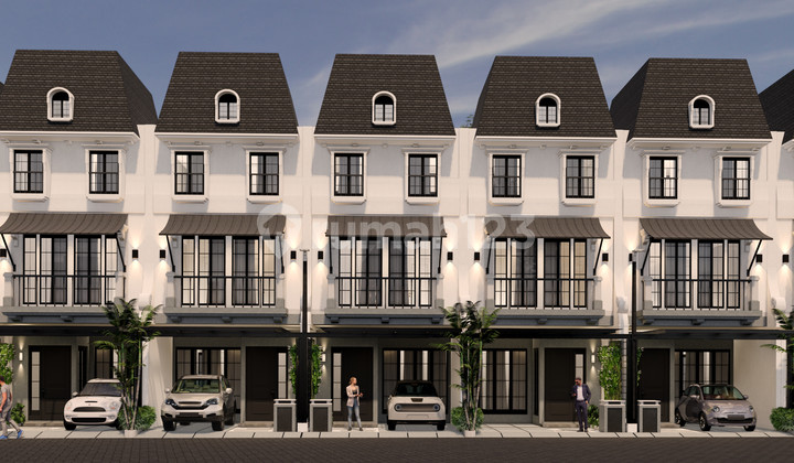 Dijual Rumah Baru bergaya Eropa dekat Pondok Indah, Jaksel. Maison Des Claire, Harga mulai dari : 1,5 Milyar