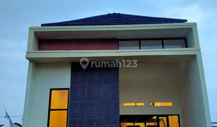 Rumah mewah minimalis di alexander Village free design  1