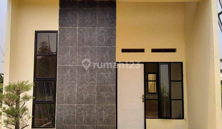 Rumah 1 lantai dekat dengan stasiun free design  1