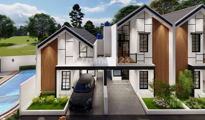 Manivestasi Terbaik Rumah 2 Lantai di Pusat Kota Cashback 50 Jt 1