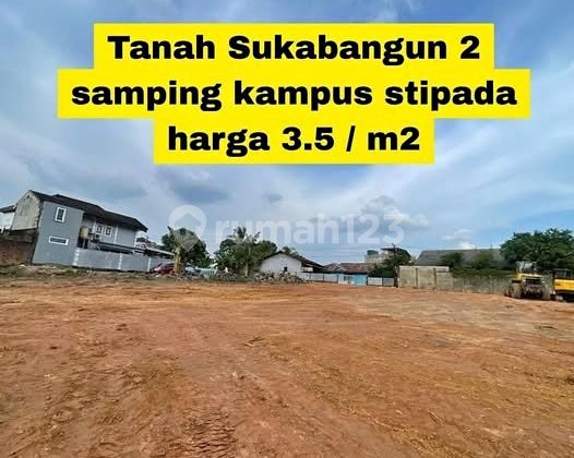 tanah sukabangun 2 pangkal samping kampus STIHPADA