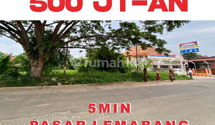dijual cepat Tanah pinggir jalan 3 ilir dekat boom baru