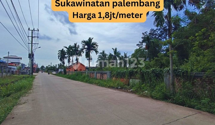 Dijual Tanah Kavling Sukawinatan - Palembang