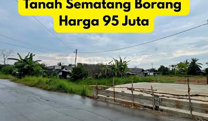Tanah murah Palembang lokasi sekojo ujung 