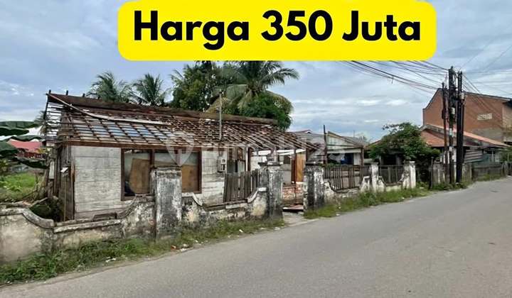 Tanah pinggir jalan Pertahanan pangkal Plaju