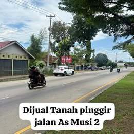 Tanah Murah Pinggir Jalan Musi II Dekat Pintu TOL Kramasan