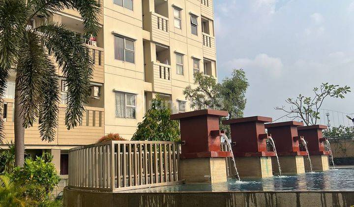 Apartemen Belmont tipe Studio, 2 unit digabung jadi satu jadi lebih luas, lantai rendah 1