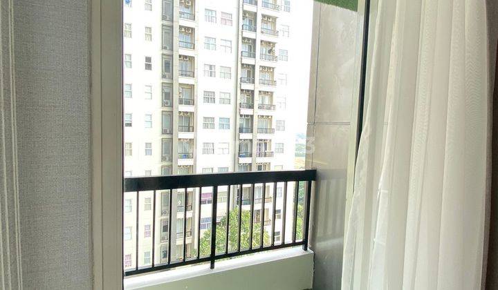 Unit Silkwood 1br Jadi 2br, Furnished Baru & Interior Design, Lantai Rendah 2