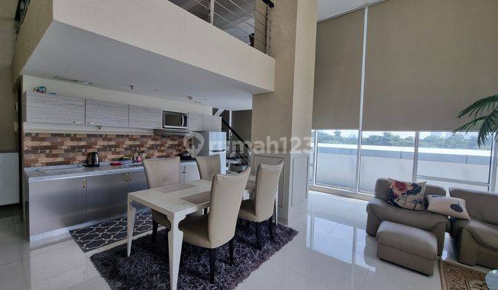 Dijual BROOKLYN SOHO, Tipe Loft, Hadap Timur Laut, Furnished, Lantai Rendah 1