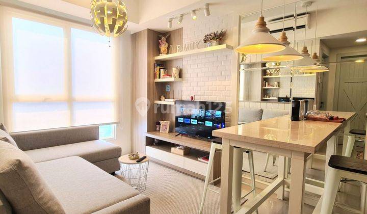 Dijual Apartemen Silktown, 2BR, Furnished, Cakep Banget, Tinggal Masuk 1