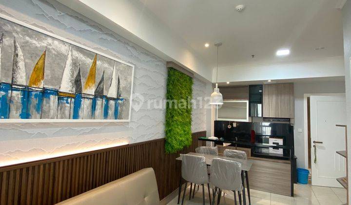 Unit Silkwood 1br Jadi 2br, Furnished Baru & Interior Design, Lantai Rendah 2