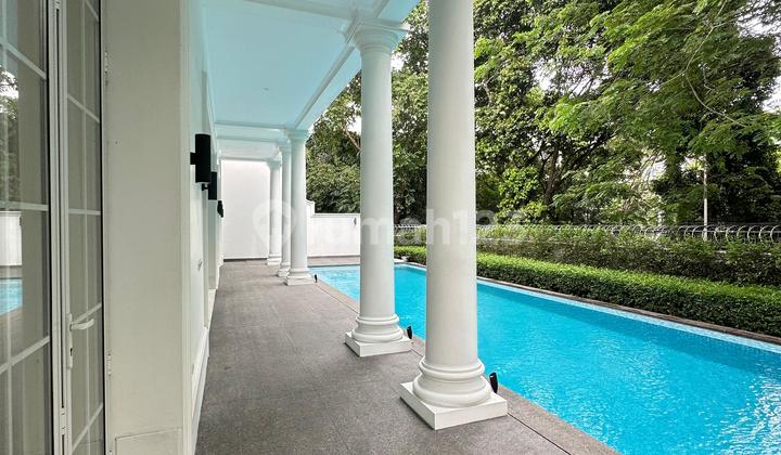 Dijual Rumah Mewah 2 Lantai di Menteng Design American Classic 2