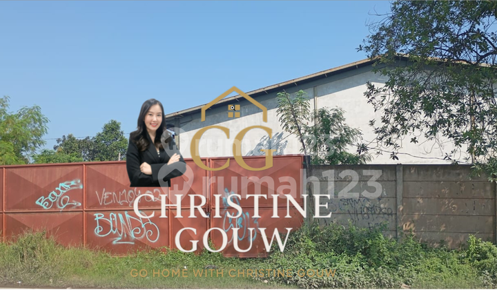 Warehouse For Sale in Cisauk Area 3200m², Two Warehouses in One Location, Strategic Location, Good Building, Ready to Use.