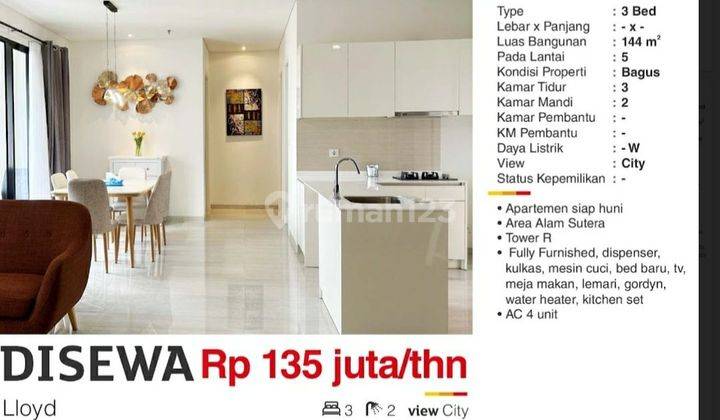 Lloyd Apartemen 3 Br Alsut 2