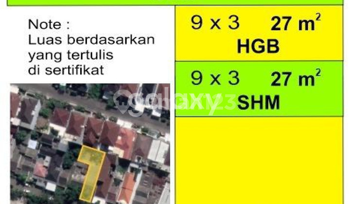 Dijual Rumah Hitung Tanah Wisma Permai Surabaya
