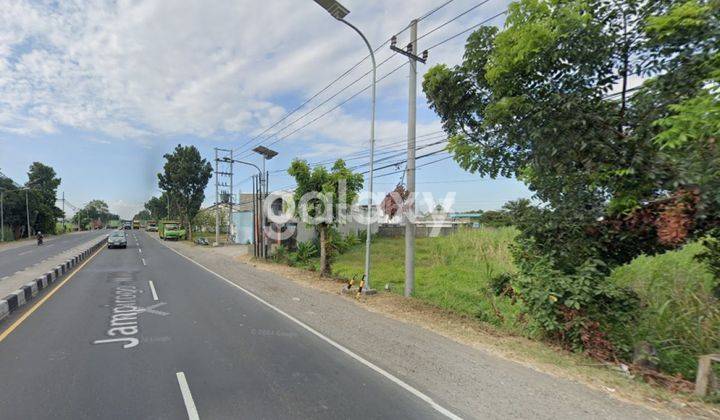 TANAH LOKASI STRATRGIS 0 JALAN RAYA PROVINSI MOJOMERTO COCOK UNTUK GUDANG/USAHA 2