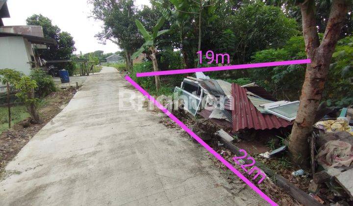 TANAH PINGGIR JALAN COR PERUMAHAN DAERAH INDRAKILA LOKASI STRATEGIS TENGAH KOTA COCOK DIBUAT RUMAH TINGGAL, KONTRAKAN ATAU KOS KOSAN 1