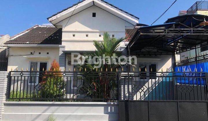 RUMAH TENGAH KOTA FULL FURNISH DENGAN LUAS TANAH BESAR LOKASI DALAM PERUMAHAN KARTINI RESIDENCE AMAN NYAMAN HARGA NEGO 1