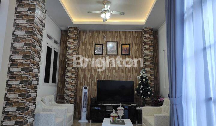 RUMAH FULLFURNISH LOKASI TENGAH KOTA DALAM PERUMAHAN BUKIT DAMAI INDAH AMAN NYAMAN HARGA NEGO 1