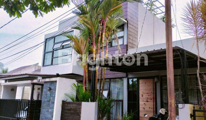 RUMAH FULLFURNISH TENGAH KOTA BERNUANSA MINIMALIS ELEGAN LOKASI DALAM PERUMAHAN  REGENCY AMAN NYAMAN HARGA NEGO 2