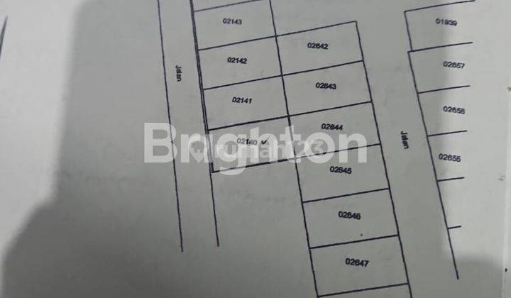 TANAH  KAVLING PINGGIR JALAN COR PERUMAHAN BDS COCOK DIBUAT RUMAH TINGGAL, KOS KOSAN ATAU KONTRAKAN 2