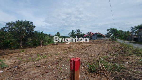 TANAH PINGGIR JALAN COR PERUMAHAN LOKASI KM 3 COCOK DIBUAT RUKO, RUMAH TINGGAL, KOS KOSAN ATAU KONTRAKAN 2