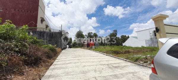 Dijual Tanah Pinggir Jalan Cor Perumahan Lokasi Bjbj Cocok Dibuat Ruko, Rumah Tinggal, Kos Kosan Atau Kontrakan