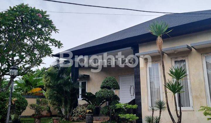 DIJUAL RUMAH BESAR DAN MEWAH DENGAN KOLAM RENANG SEMIFURNISH LOKASI DALAM PERUMAHAN WIKA AMAN NYAMAN HARGA NEGO 1