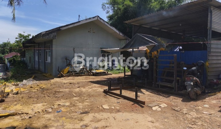 Dijual Tanah/lahan Pinggir Jalan Poros Soekarno - Hatta Km 11 Cocok Dibuat Gudang, Workshop Dan Usaha Lainnya Harga Nego 